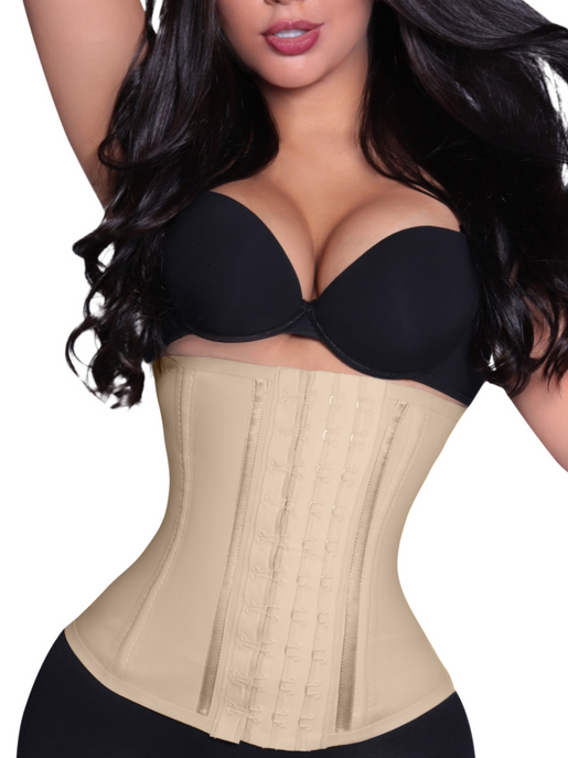 Siluet FN/F Natural Latex Waist Trainer Lined in Cotton Lia International