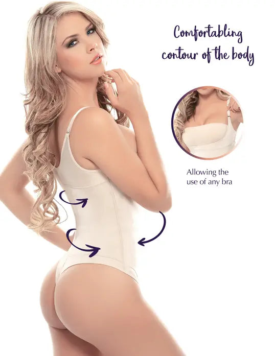 Siluet T Thermal latex shaper thong style without zipper Lia International