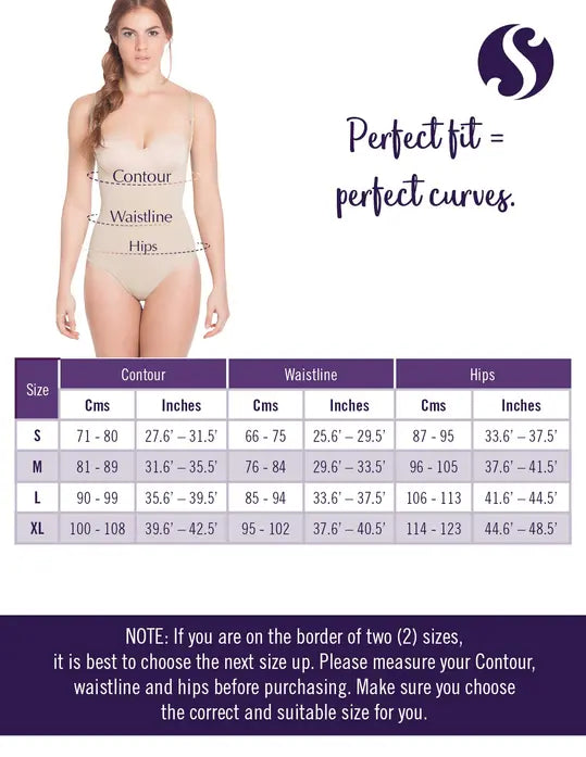 Siluet TFT Thong Style Braless Body Shaper Lia International