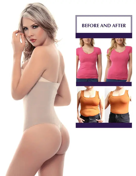 Siluet TFT Thong Style Strapless Body Reducer Lia International