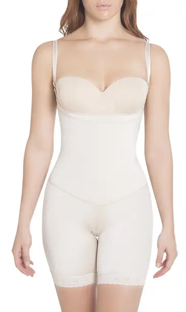 Siluet  Thermal latex shaper Mid-Thigh style without zipper Lia International
