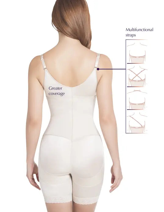 Siluet  Thermal latex shaper Mid-Thigh style without zipper Lia International