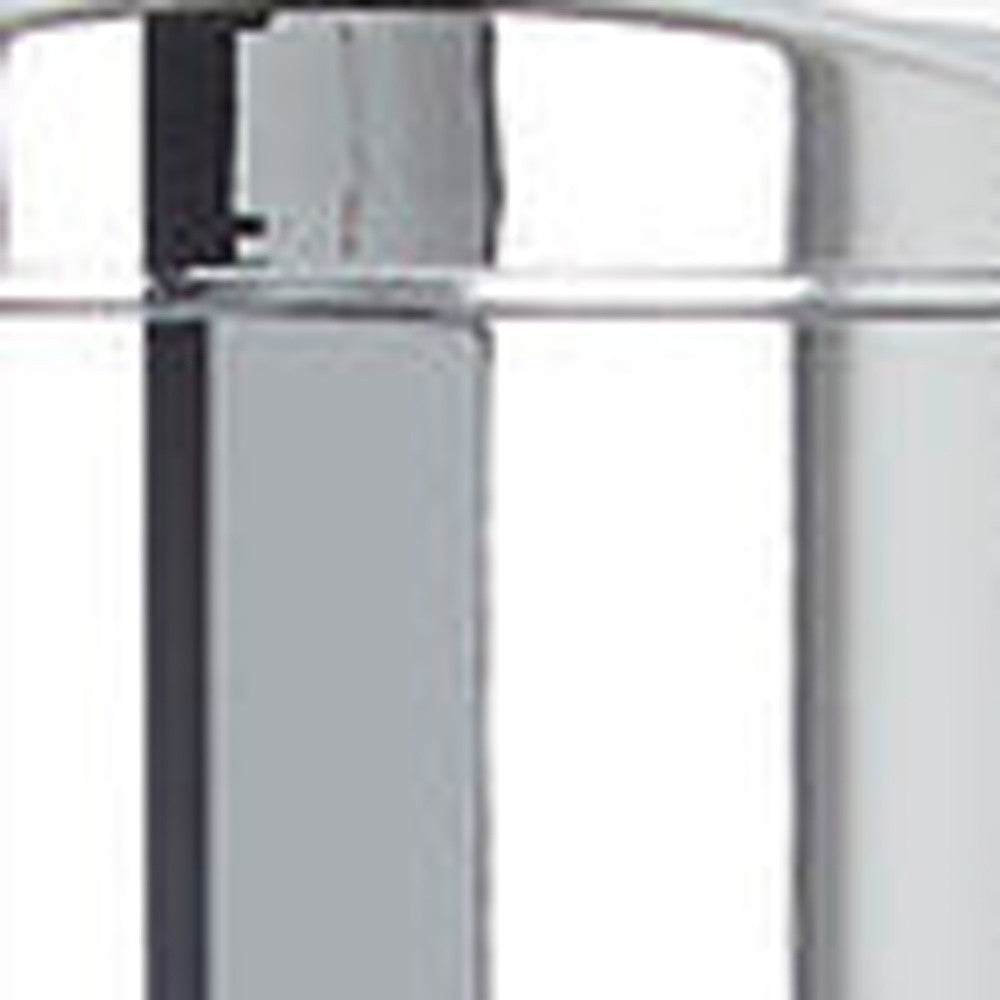 Silver Heavy Duty Plastic Two Chamber Wall Mount Soap Dispenser - GreatEagleInc