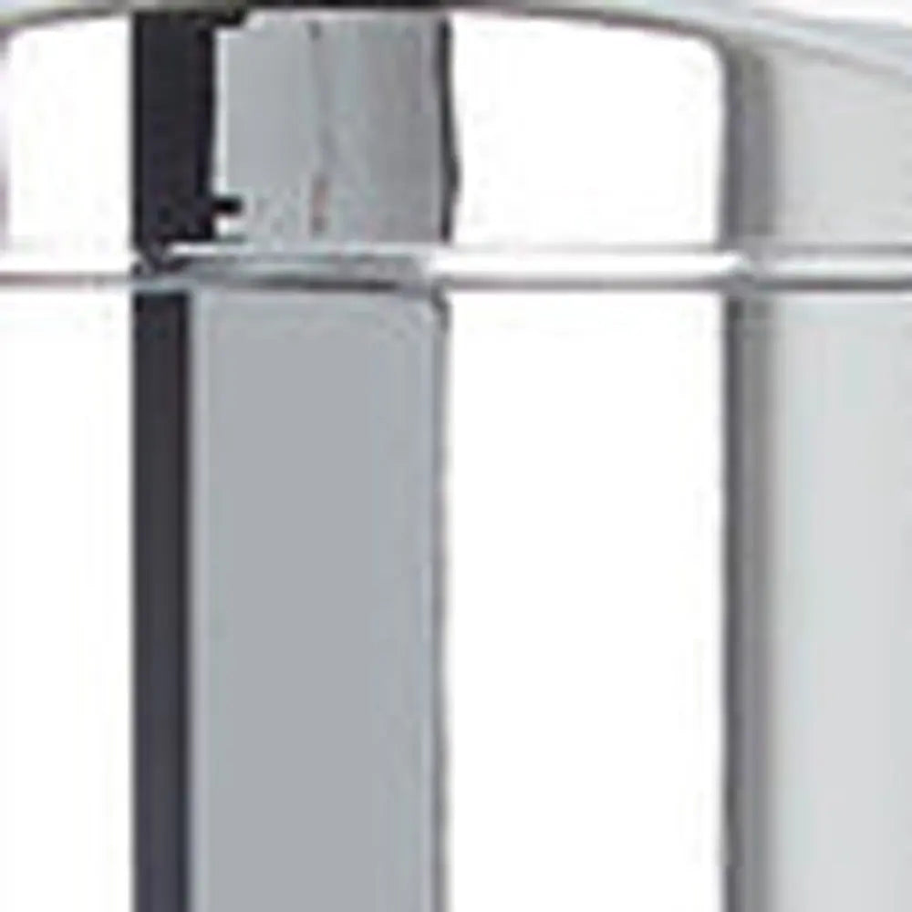 Silver Heavy Duty Plastic Two Chamber Wall Mount Soap Dispenser - GreatEagleInc