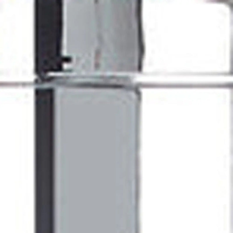Silver Heavy Duty Plastic Two Chamber Wall Mount Soap Dispenser - GreatEagleInc