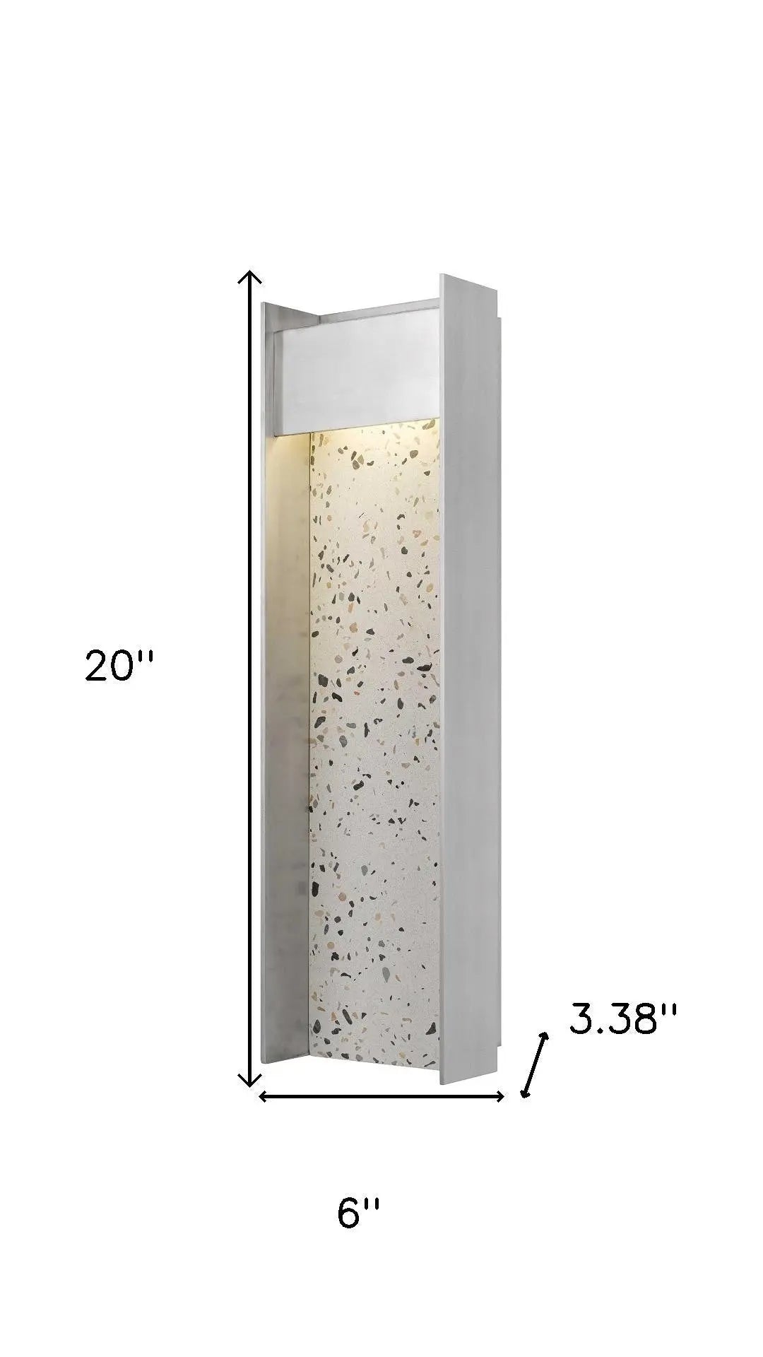 Silver LED Dimmable Outdoor Hanging Light Homeroots Outdoor