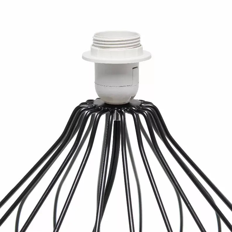 Simple Designs Geometrically Wired Table Lamp All The Rages, Inc.