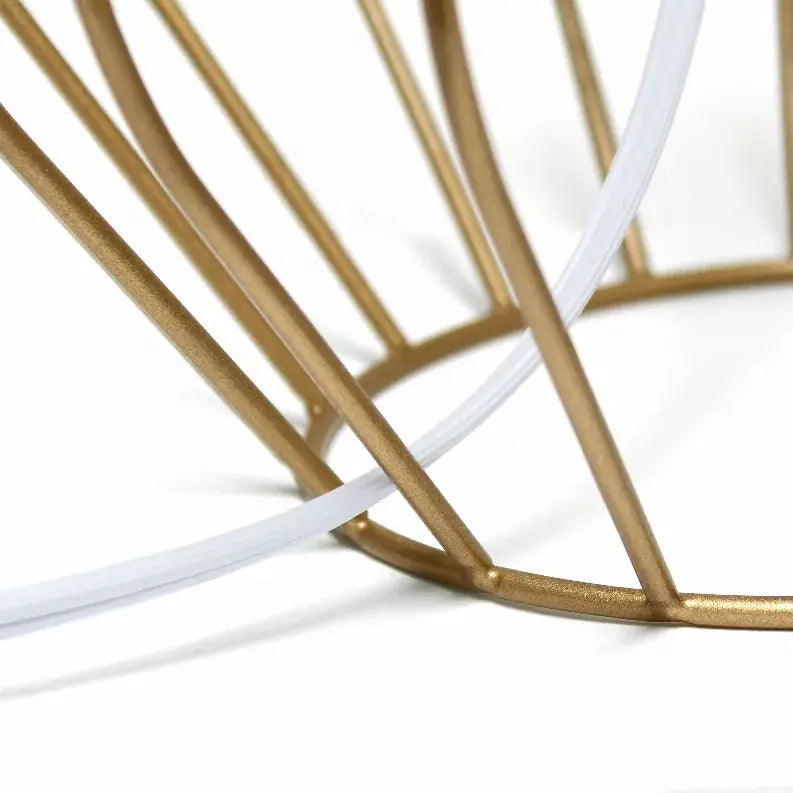 Simple Designs Geometrically Wired Table Lamp All The Rages, Inc.