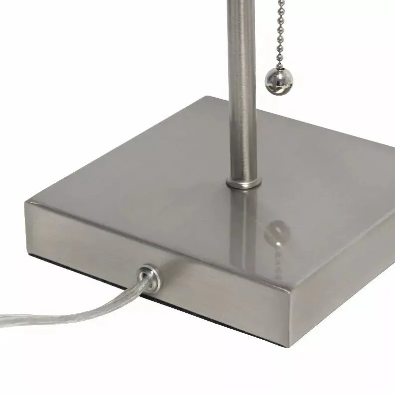 Simple Designs Petite Stick Lamp with USB Charging Port and Fabric Shade 2 Pack Set All The Rages, Inc.