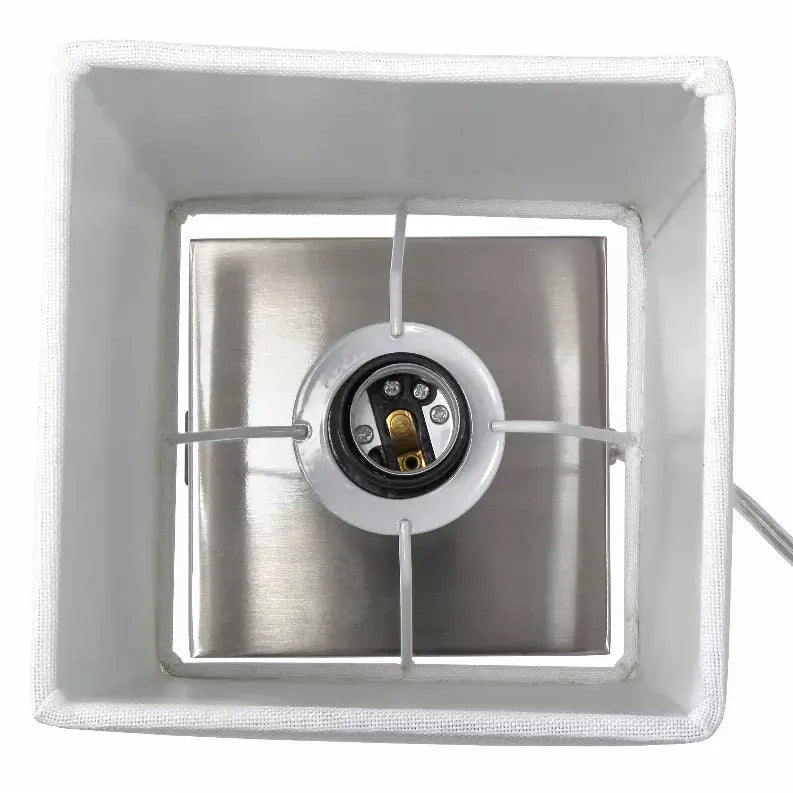 Simple Designs Petite Stick Lamp with USB Charging Port and Fabric Shade 2 Pack Set All The Rages, Inc.