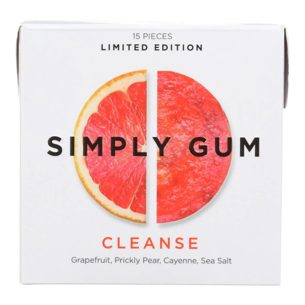 Simply Gum - Gum Cleanse - Case Of 12 - 15 Ct Simply Gum