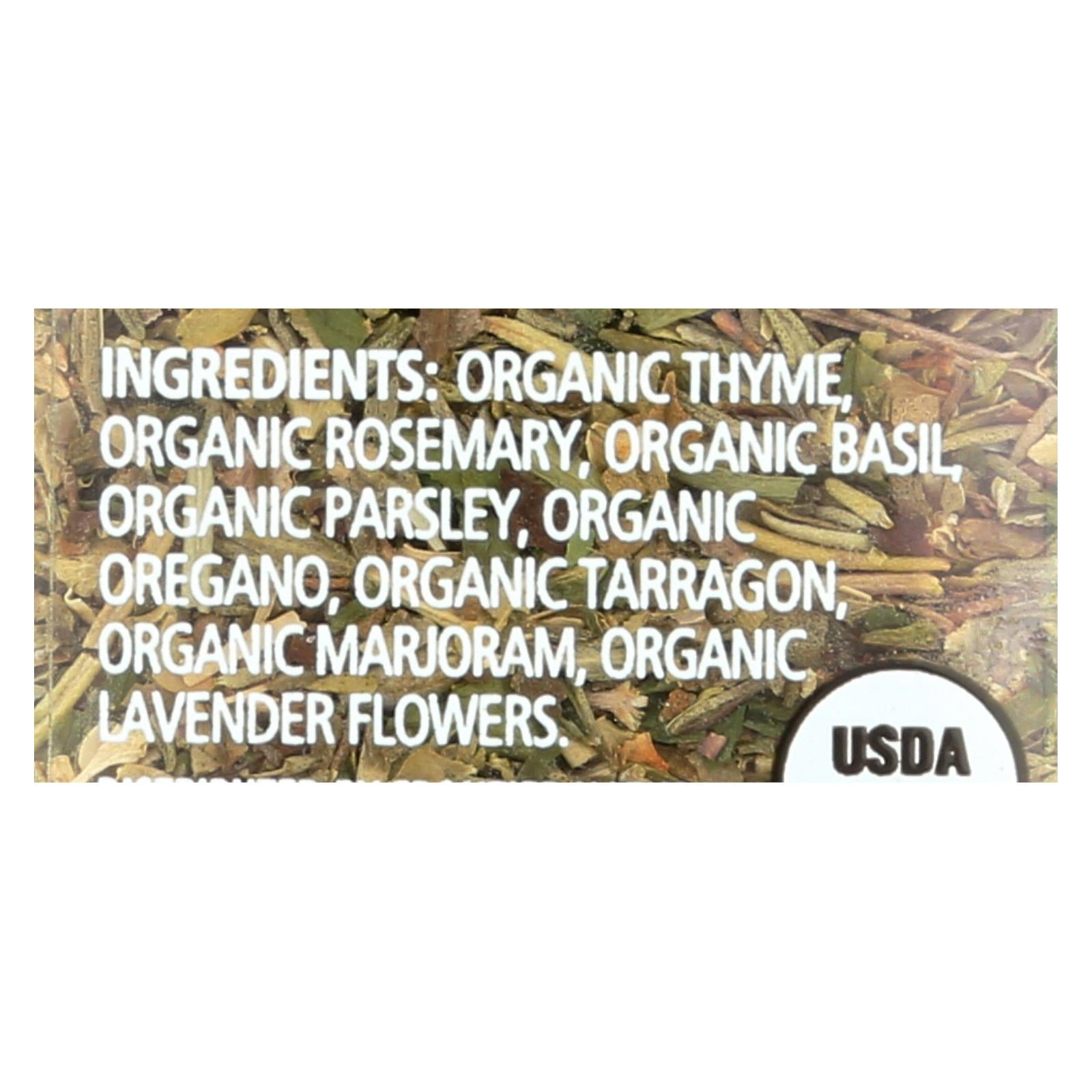 Simply Organic Herbes De Provence - Case Of 6 - 0.99 Oz. Simply Organic