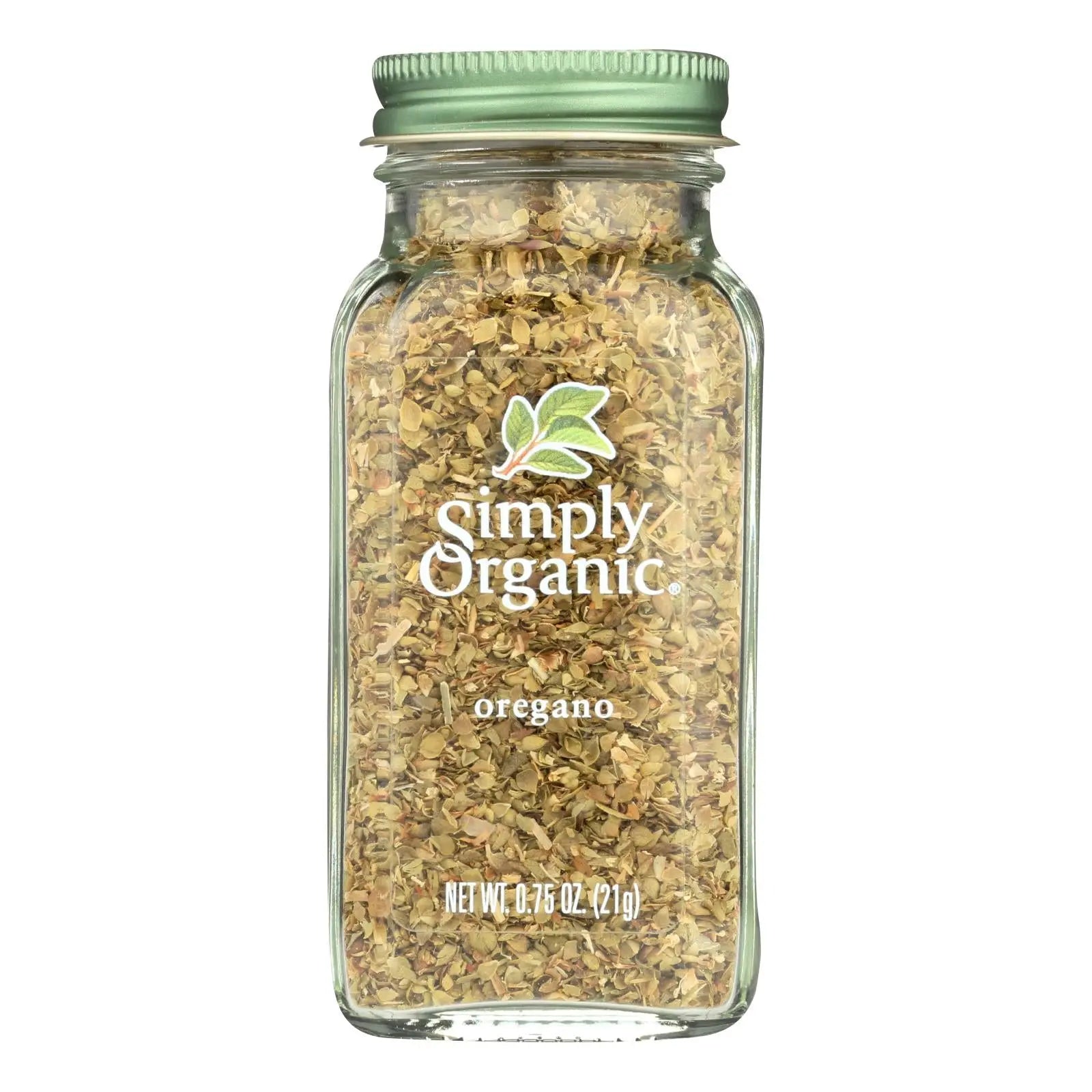 Simply Organic Oregano - Case Of 6 - 0.75 Oz. Simply Organic