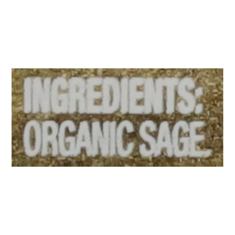 Simply Organic - Sage Og2 Ground - Cs Of 6-1.2 Oz Simply Organic
