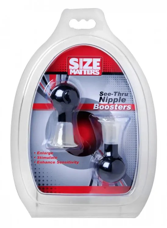 Size Matters See Thru Nipple Enlarger Pumps XR Brands