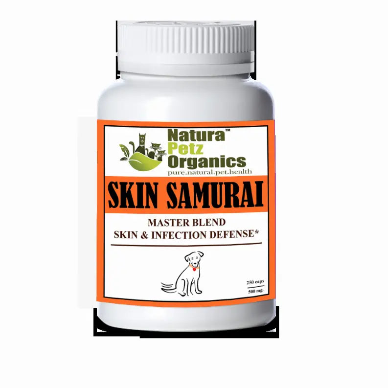 Skin Samurai Max - Master Blend Skin, Coat & Infection Defense For Dogs & Cats* Organic Pet Systems
