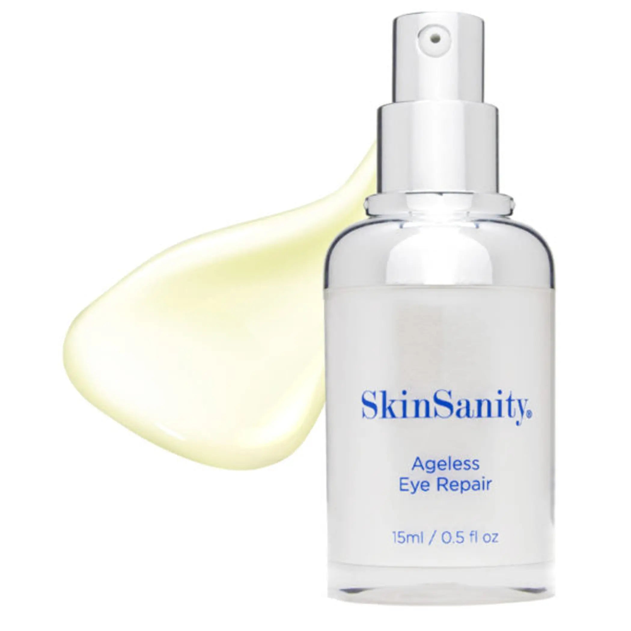 SkinSanity Eye Repair Serum with Hyaluronic Acid and Marine Algae 0.5 fl oz DermOne Health & Wellness