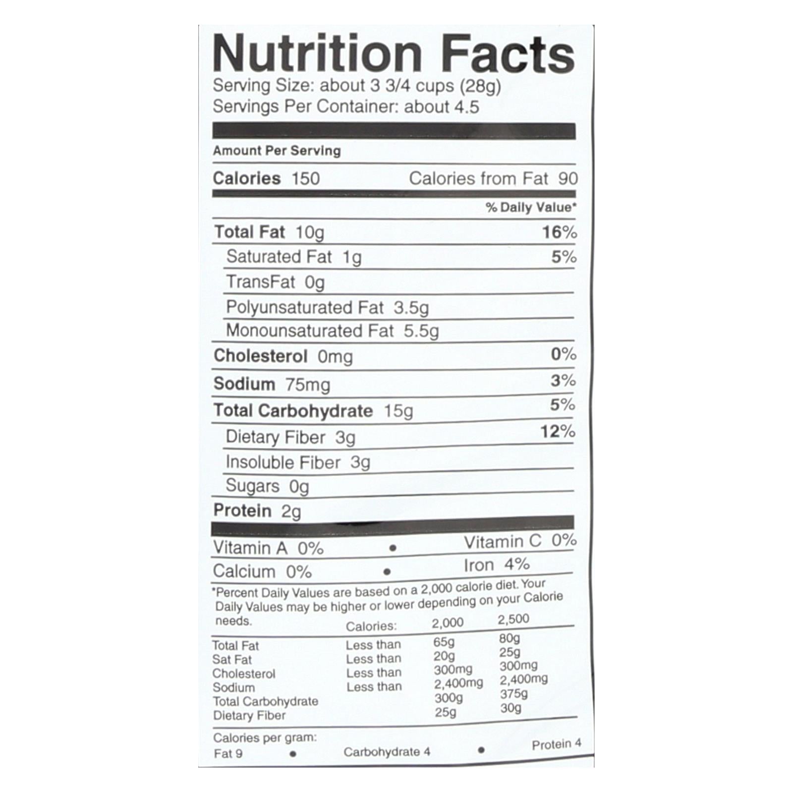 Skinny Pop Popcorn - Original - Case Of 12 - 4.4 Oz. Skinnypop Popcorn