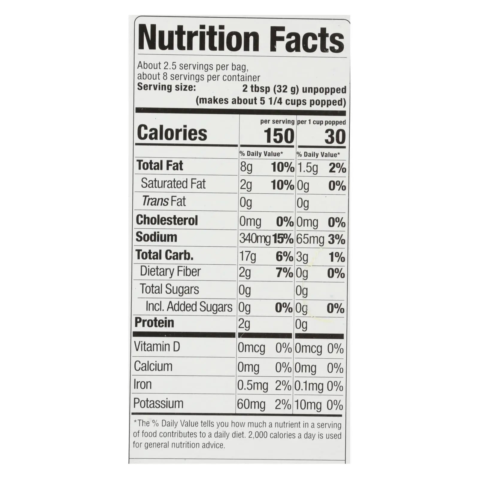 Skinnypop Popcorn - Popcorn Micro Butter 3pk - Case Of 12 - 3/2.8 Oz Skinnypop Popcorn