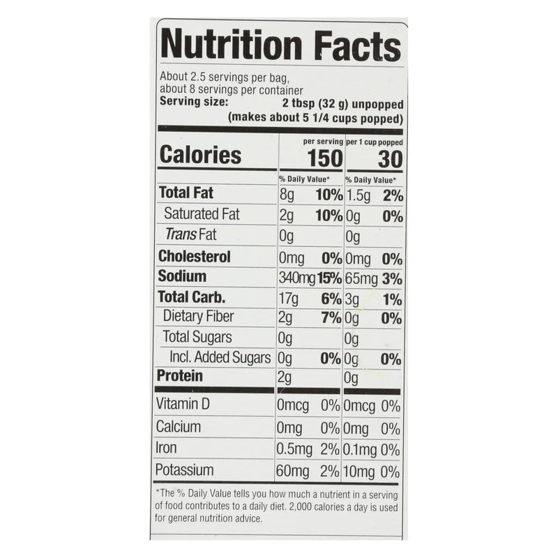 Skinnypop Popcorn - Popcorn Micro Butter 3pk - Case Of 12 - 3/2.8 Oz Skinnypop Popcorn
