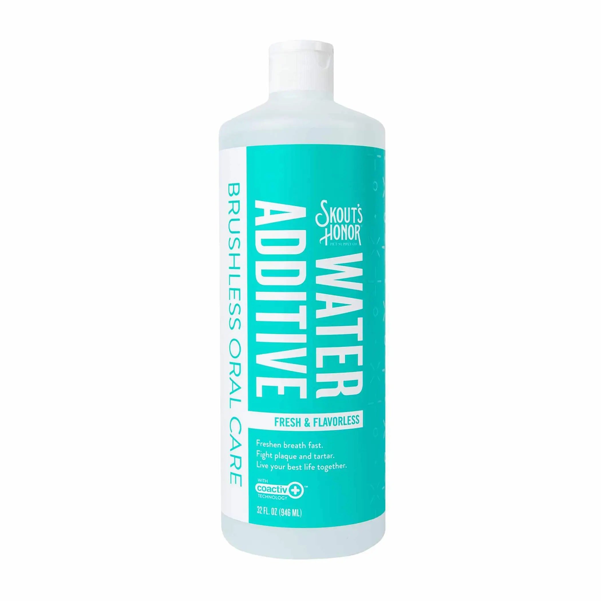 Skout's Honor Oral Care Water Additive: Fresh & Flavorless 32oz Skout's Honor