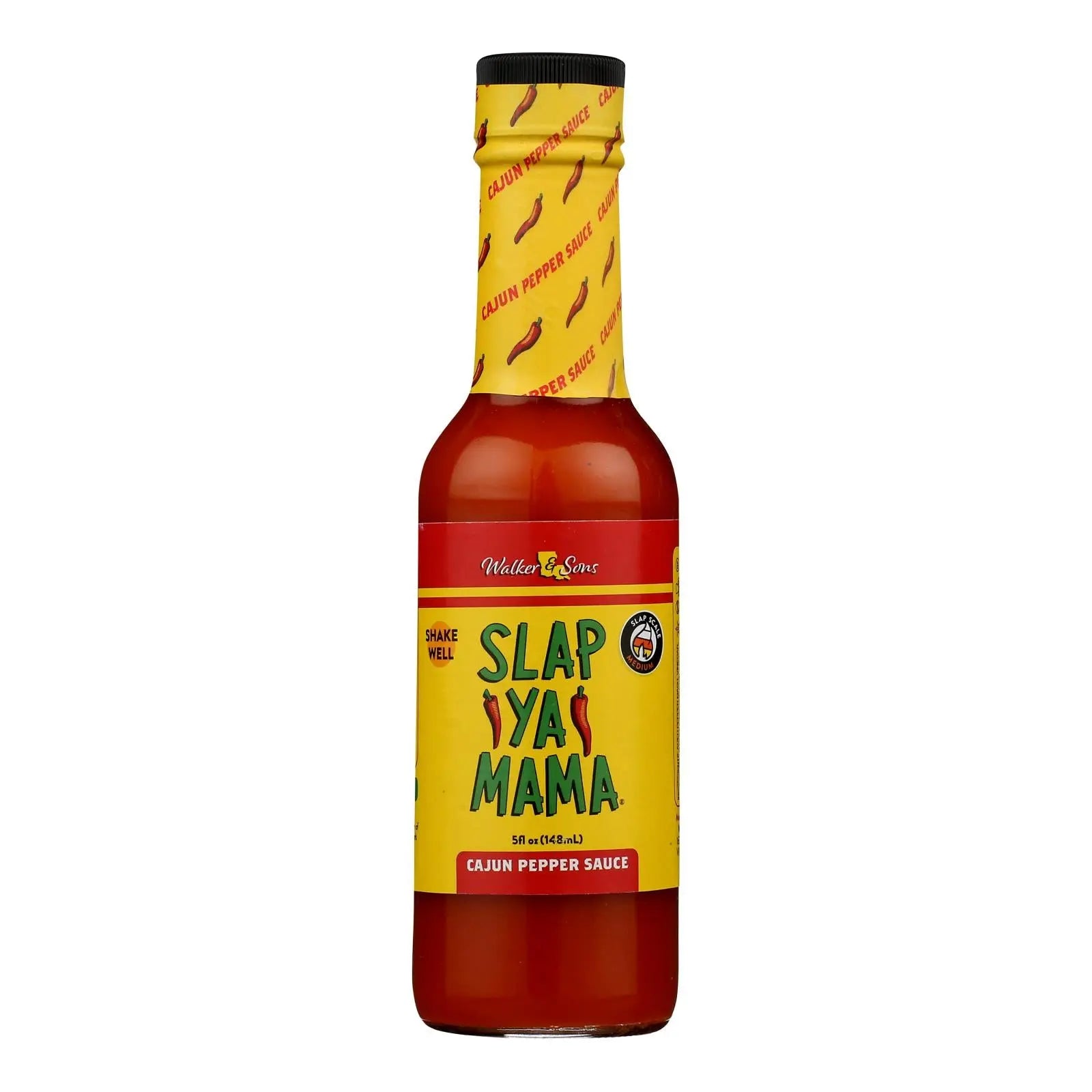Slap Ya Mama - Sym Cajun Pepper Sauce - Cs Of 12-5 Oz Slap Ya Mama