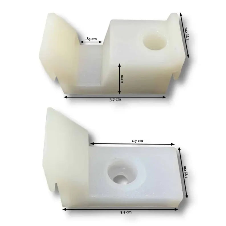 Sliding Shower Door Jamb Guide and Bumper Kool Products