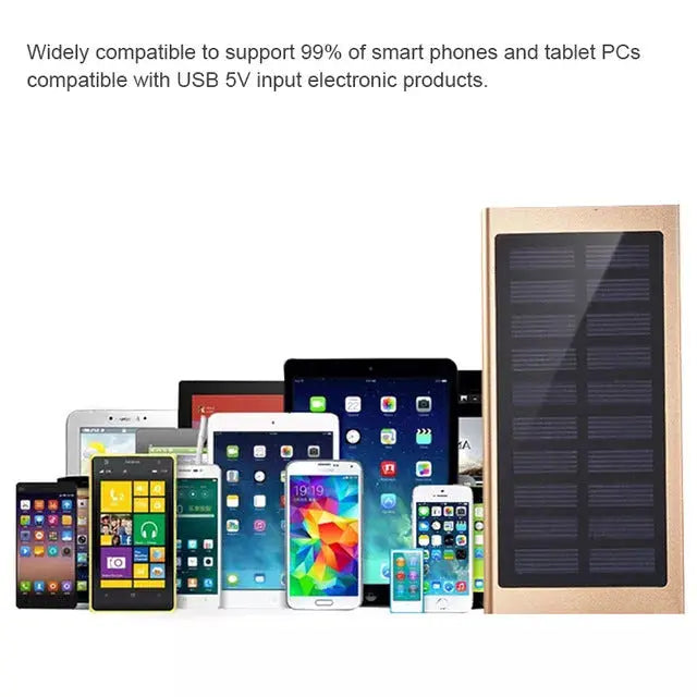 Slim Giant Solar Power Extender For All Gadgets With 2 USB Ports Vista Shops