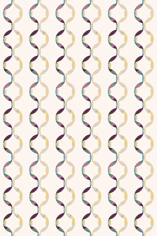 'Slipmat' Multi-Color Striped Non-Slip Indoor/Outdoor Rug SBC-LTD