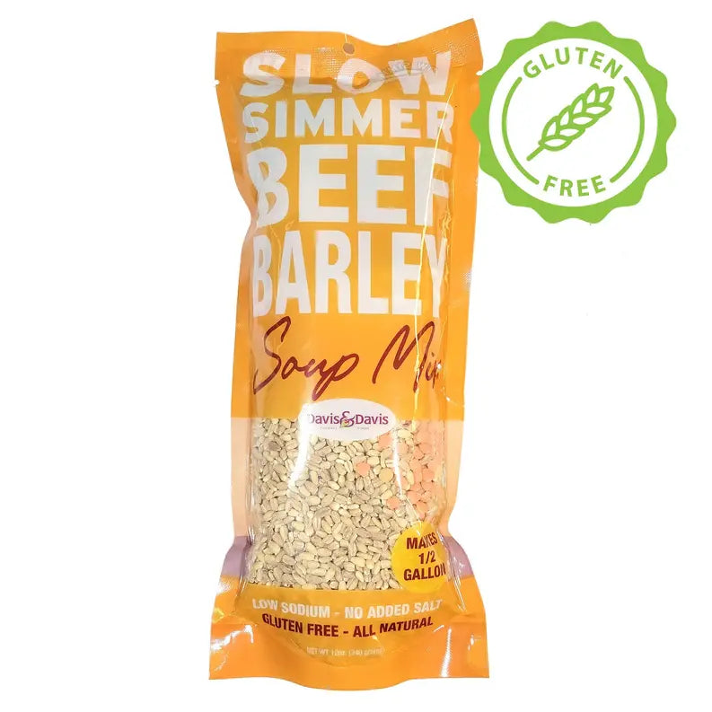 Slow Simmer Beef Barley Soup Mix Davis & Davis Gourmet Foods