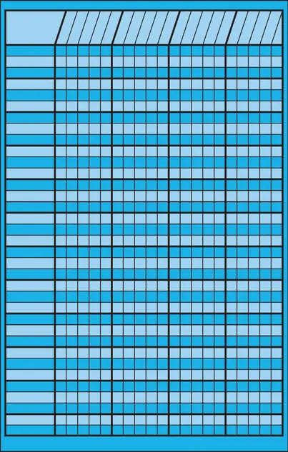 Small Incentive Chart Creative Shapes