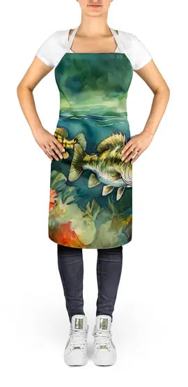 Smallmouth Bass Apron Caroline's Treasures
