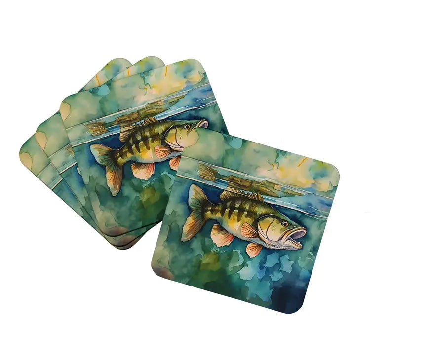Smallmouth Bass Pair of Pot Holders Caroline's Treasures