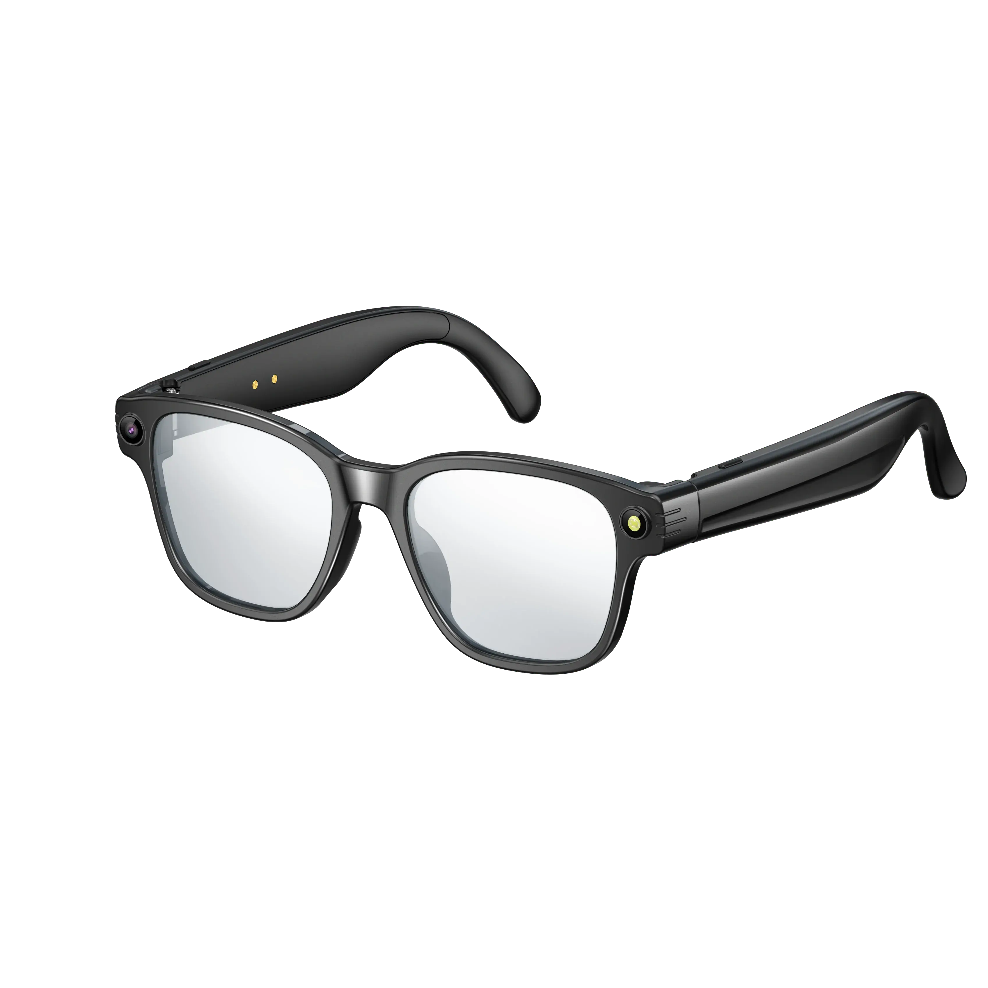 Smart Glasses With 8M HD camera 1200P anti-shake HD video AI intelligent voice assistant Real-time translation Object recognion Transparent