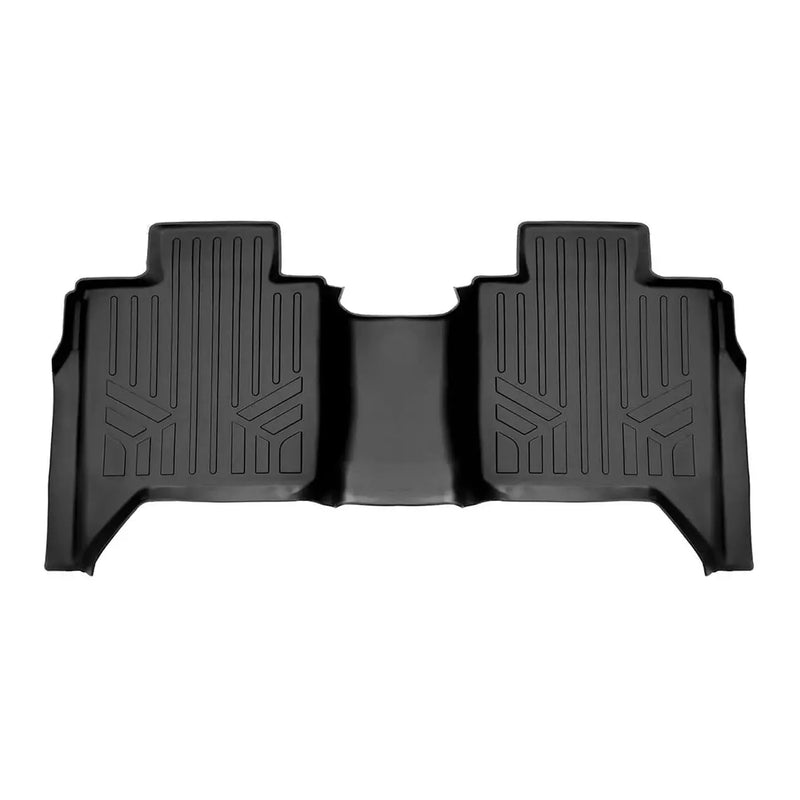 Smartliner Floor Liners Front/2nd Row 2022–2025 Toyota Tundra Crewmax Cab (black) SMARTLINER
