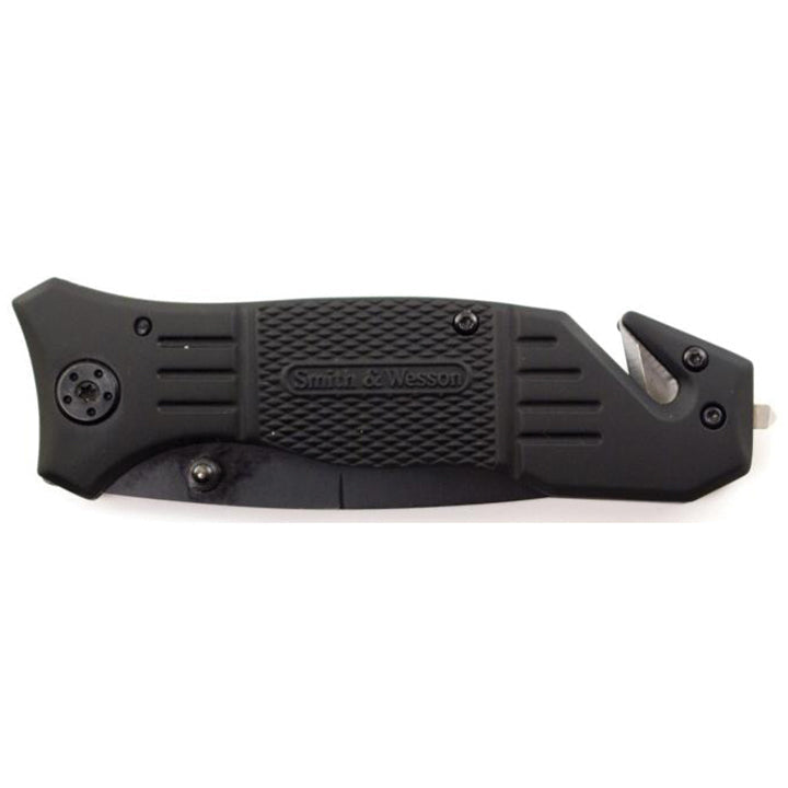 Smith & Wesson 3.3" Folding Pocket Knife & Rescue Tool BTI Tools