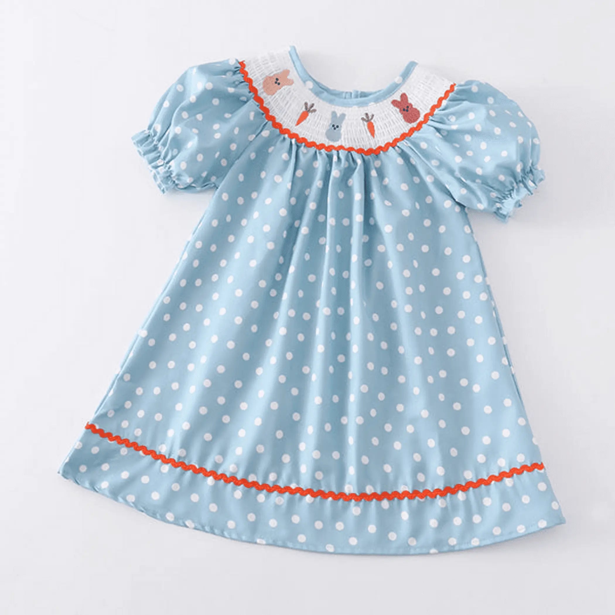 Smocked Bunny Dress Melina & Me