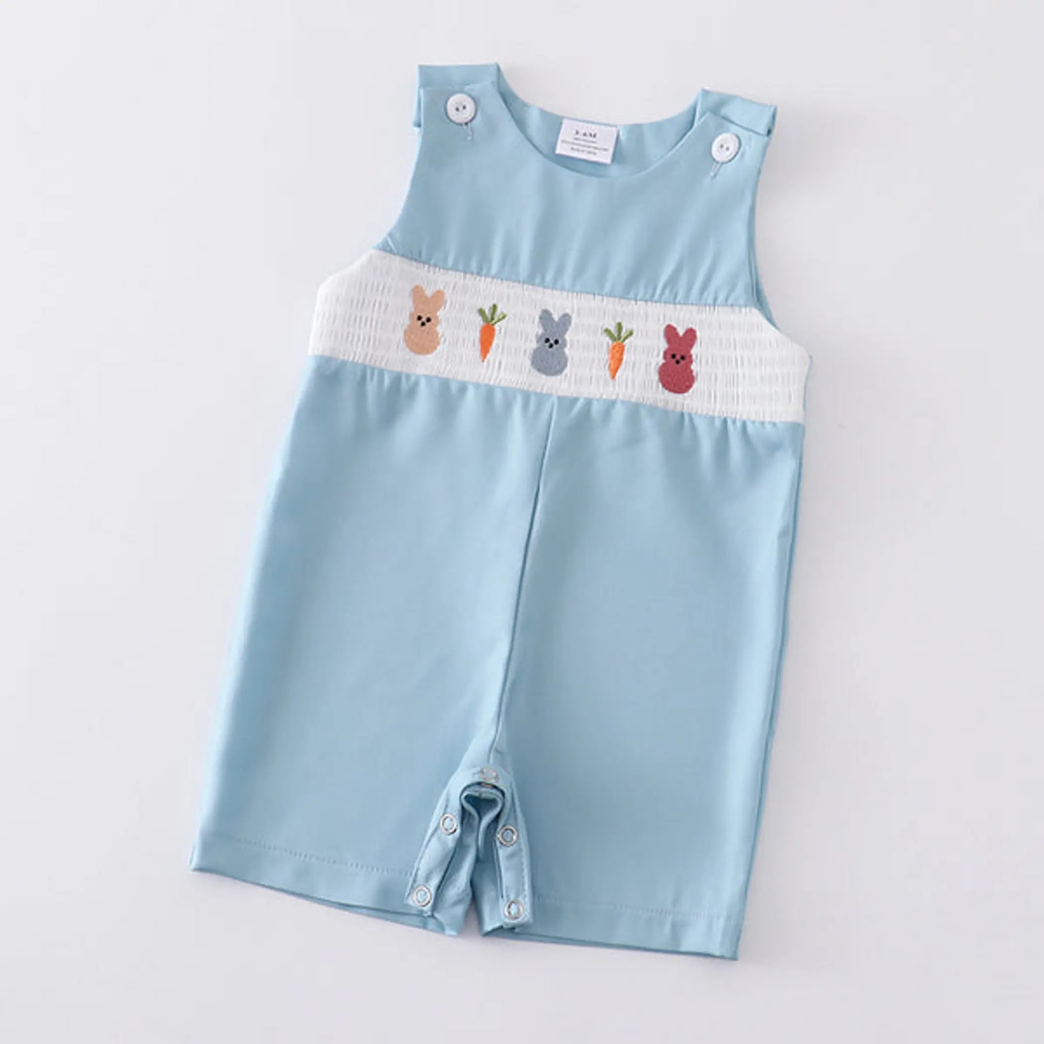 Smocked Bunny Romper Melina & Me