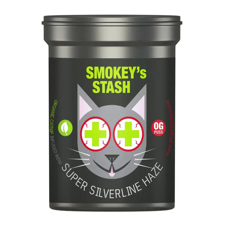 Smokey's Stash Silvervine Haze Potent Catnip and Silver Vine Smokey's Stash