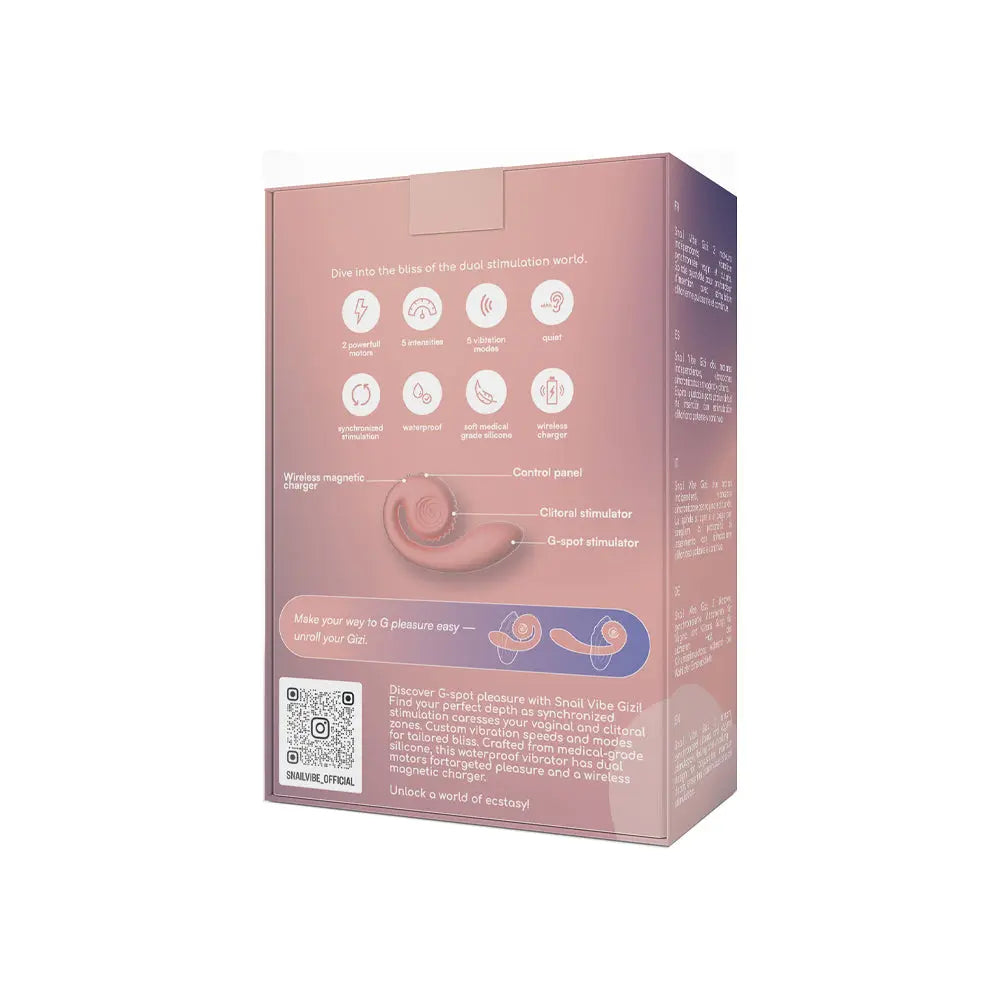 Snail Vibe Gizi - Peachy Pink Snail Vibe