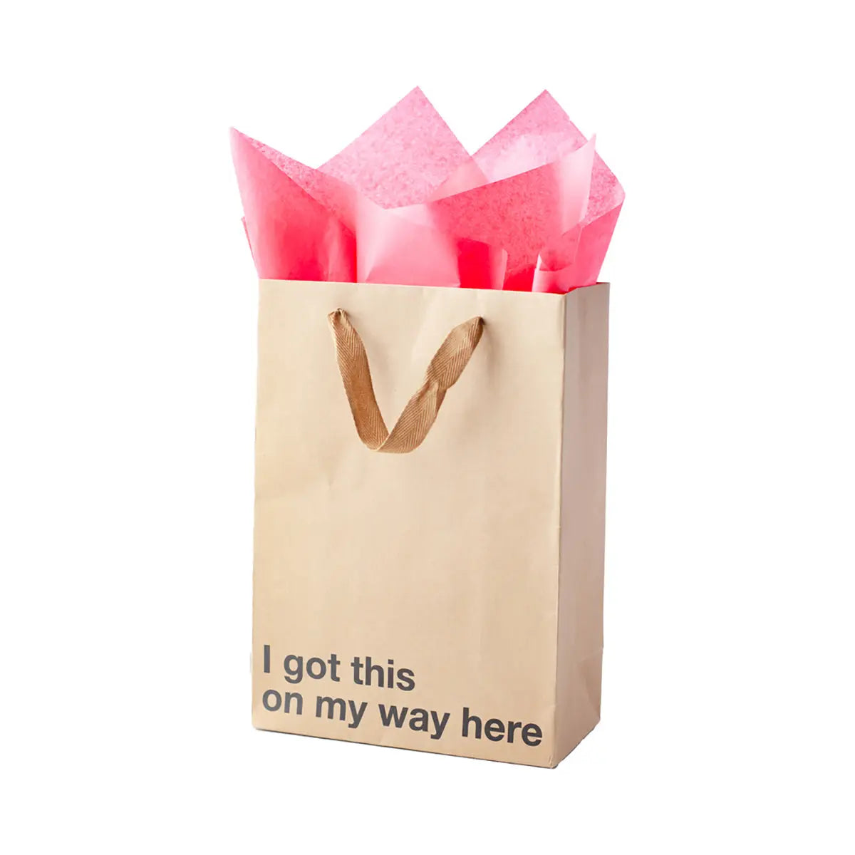 Snarky Gift Bags I Got This On My Way Here 3pk Wood Rocket