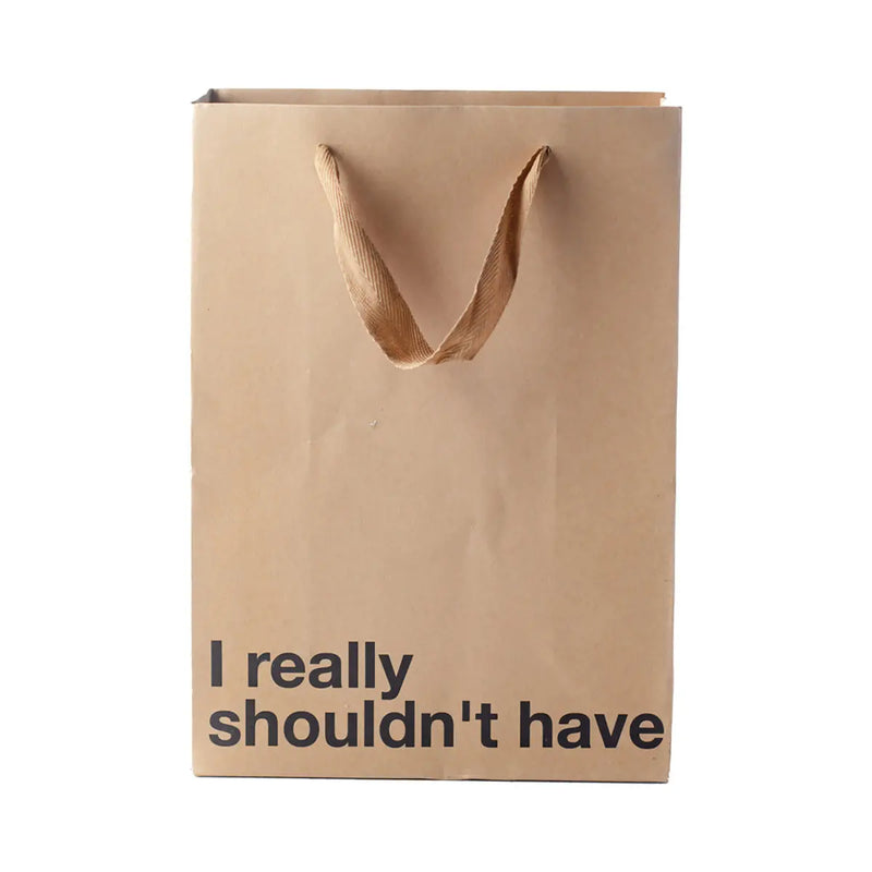 Snarky Gift Bags I Really Shouldn't Have 3pk Wood Rocket