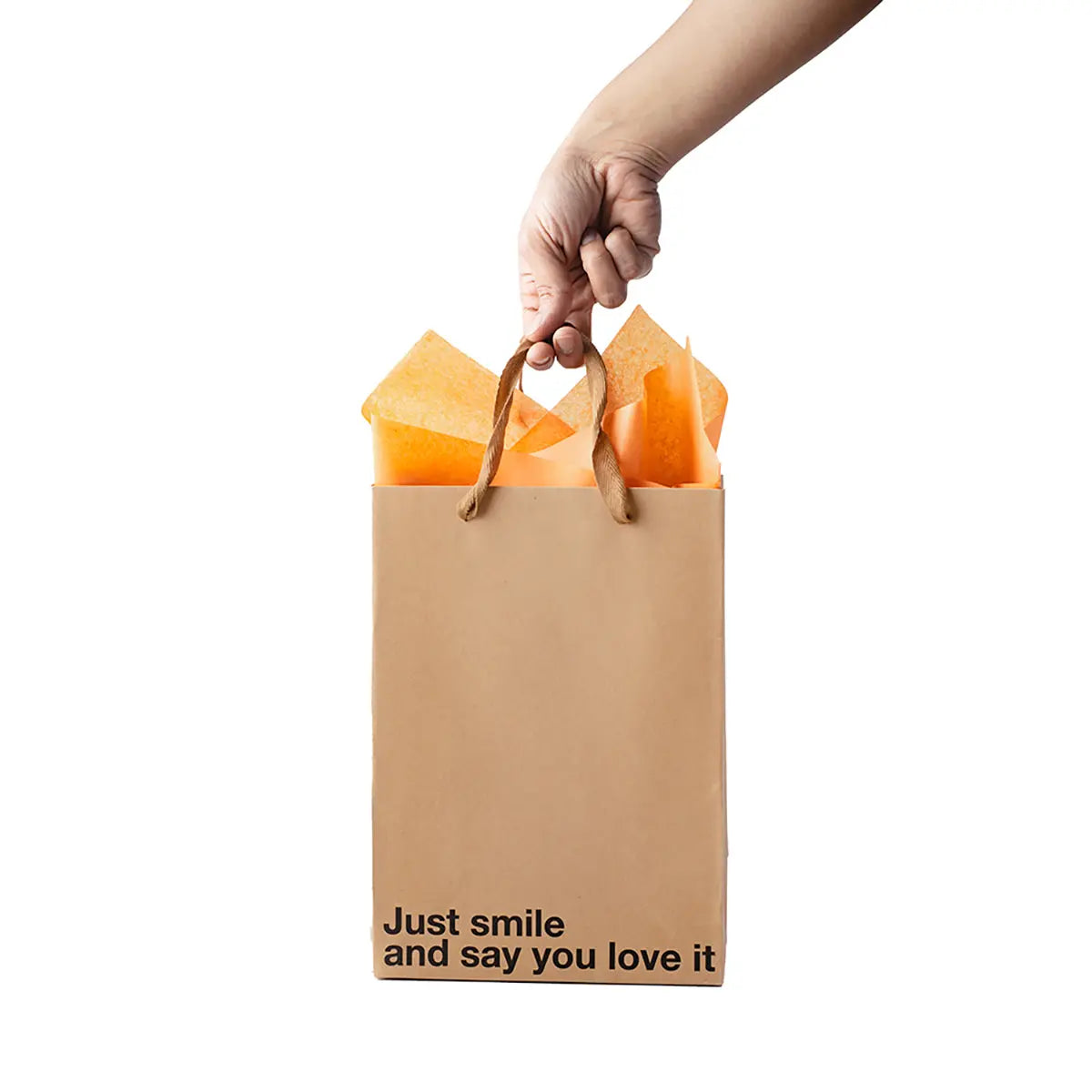 Snarky Gift Bags Just Smile 3pk Wood Rocket