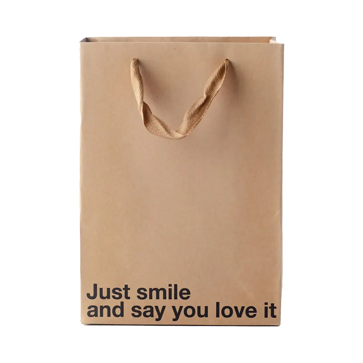 Snarky Gift Bags Just Smile 3pk Wood Rocket
