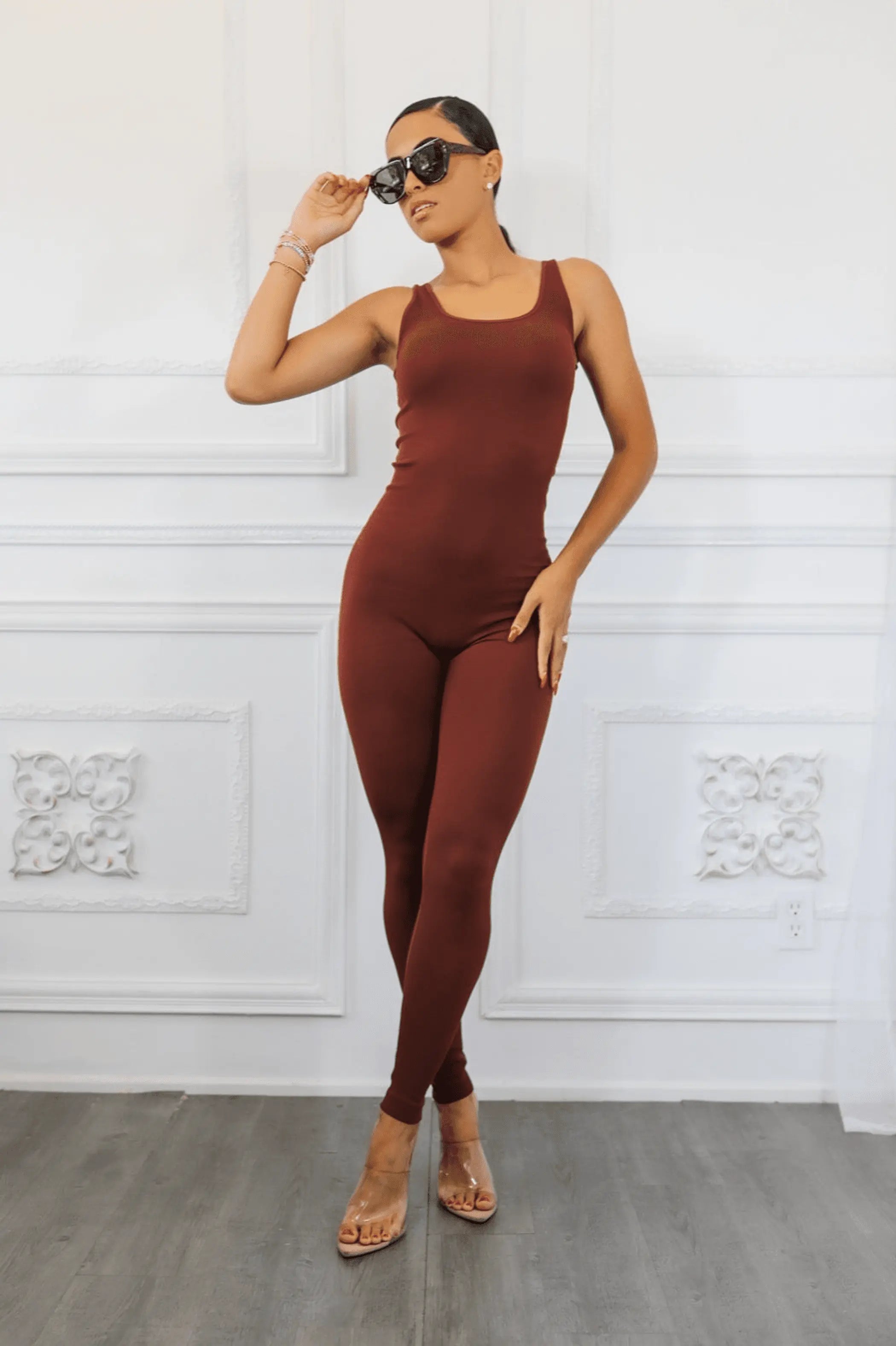 Snatch Ribbed Seamless Jumpsuit SurelyMine
