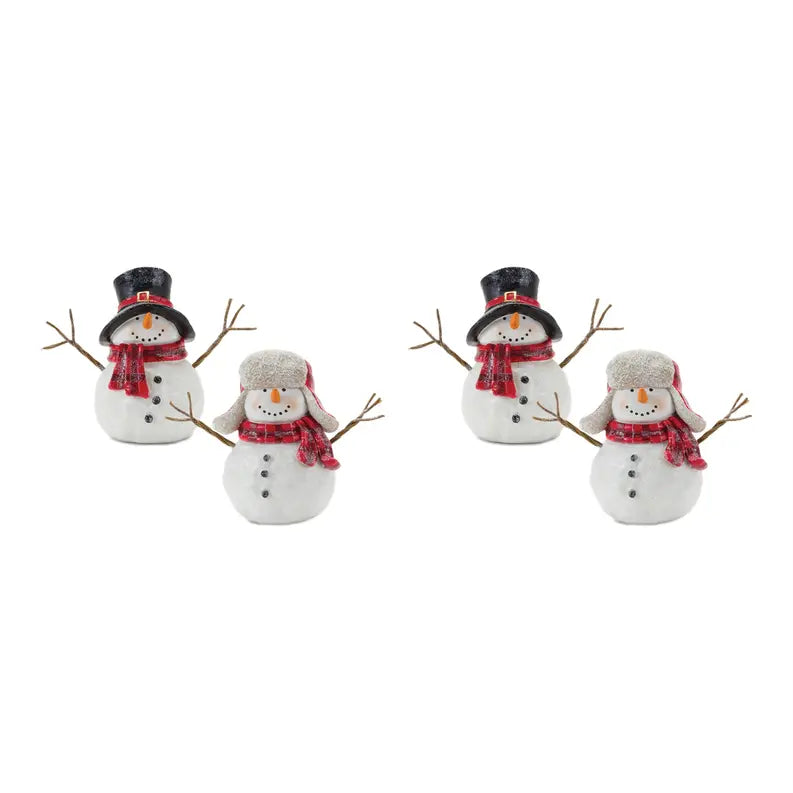 Snowman with Scarf Figurine Melrose International