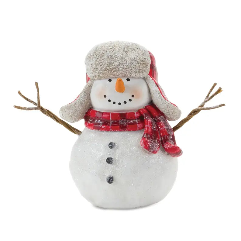 Snowman with Scarf Figurine Melrose International