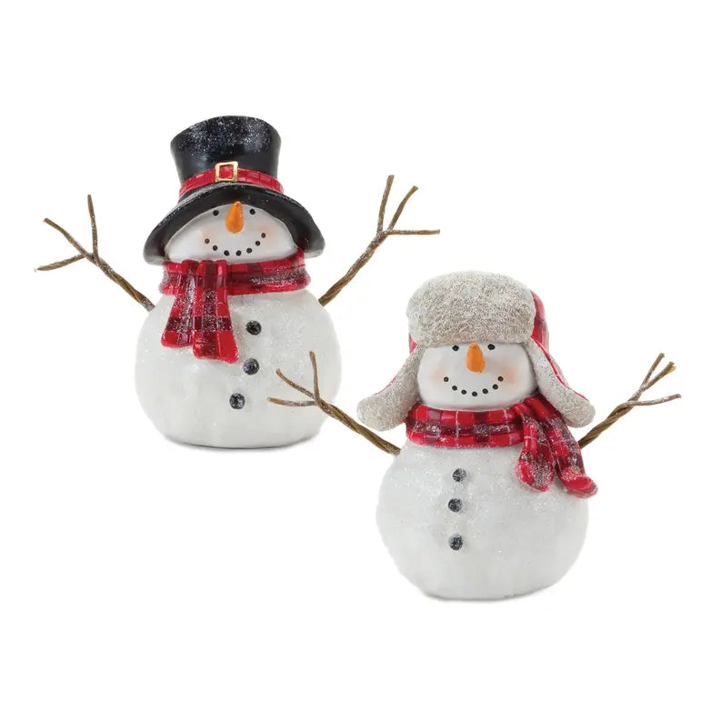 Snowman with Scarf Figurine Melrose International