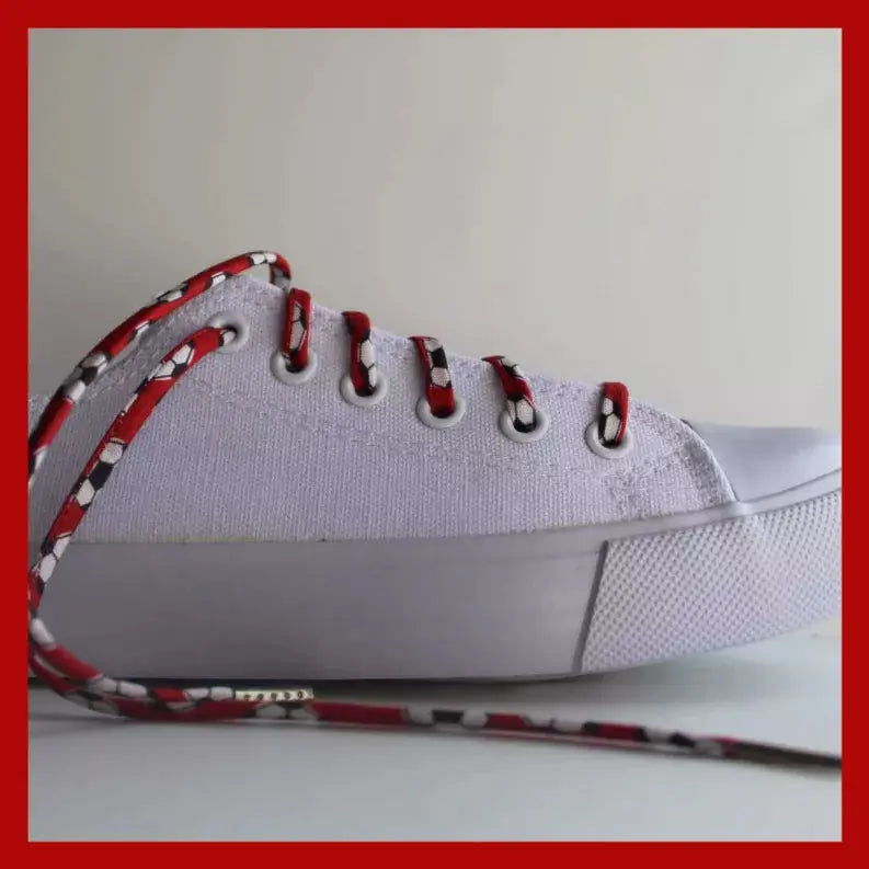 Soccer Balls Shoelaces Cutelaces