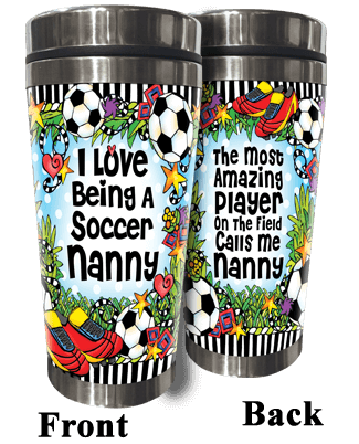 Soccer Family Stainless Steel Tumbler Suzy Toronto